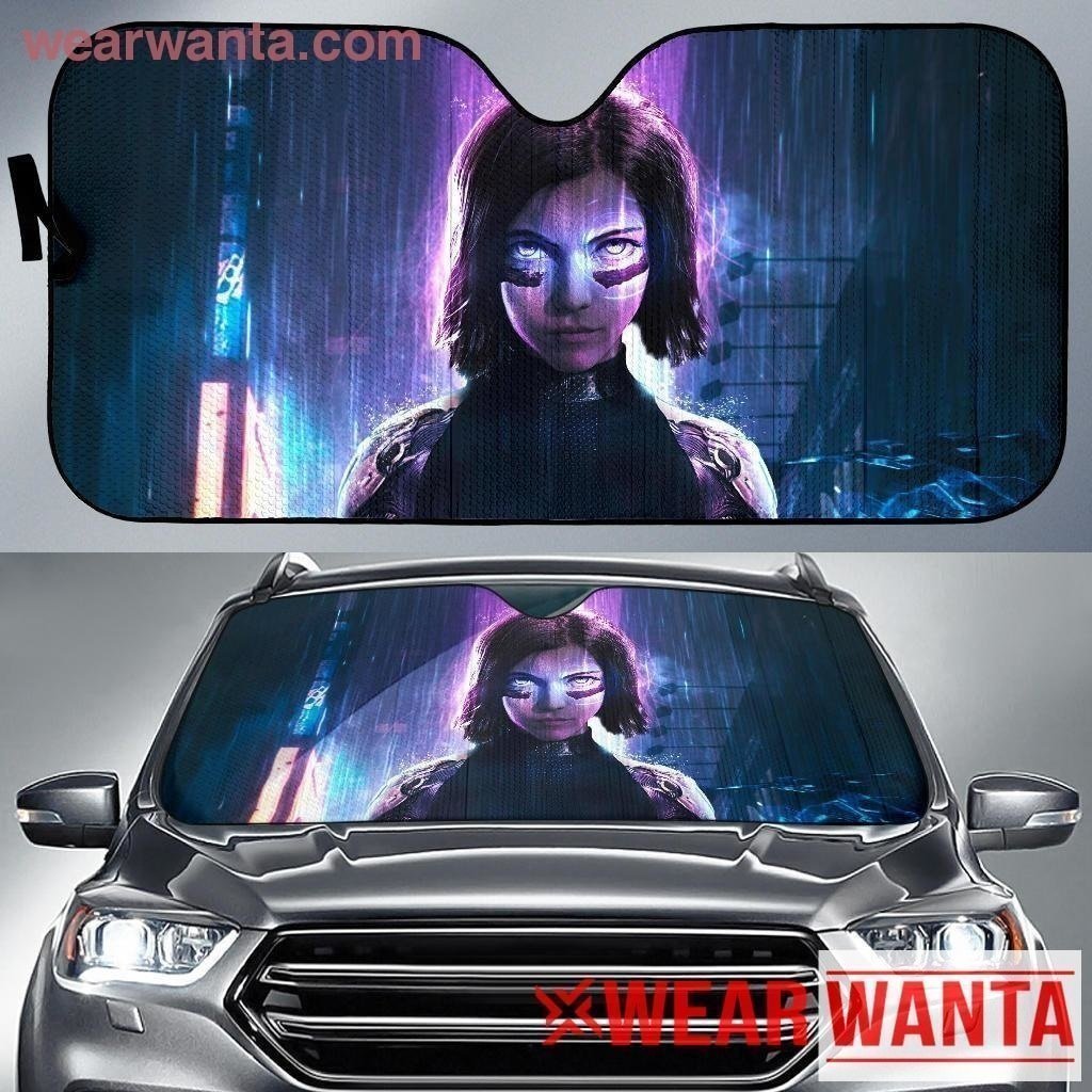 Alita Battle Angel Car Car Sun Shade-Gear Wanta