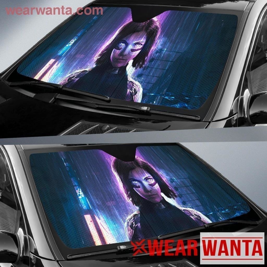 Alita Battle Angel Car Car Sun Shade-Gear Wanta