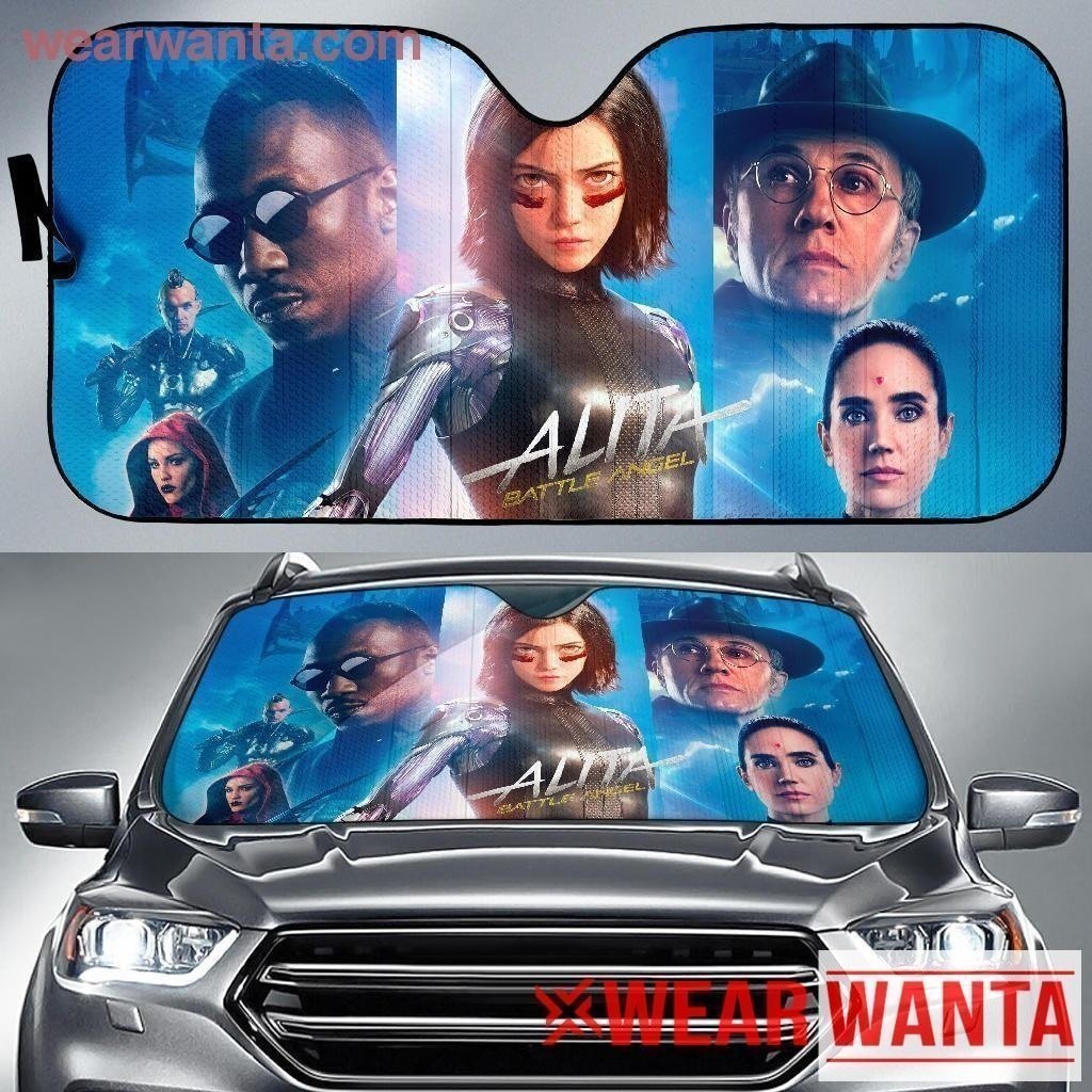 Alita Battle Angel Car Window Sun Shade-Gear Wanta