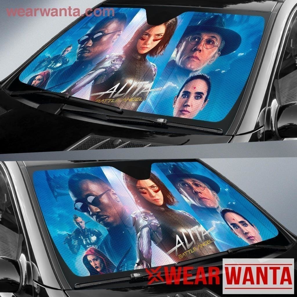 Alita Battle Angel Car Window Sun Shade-Gear Wanta