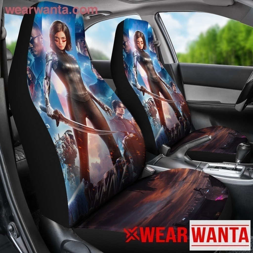 Alita Battle Angel Cool Girl Car Seat Covers LT03-Gear Wanta