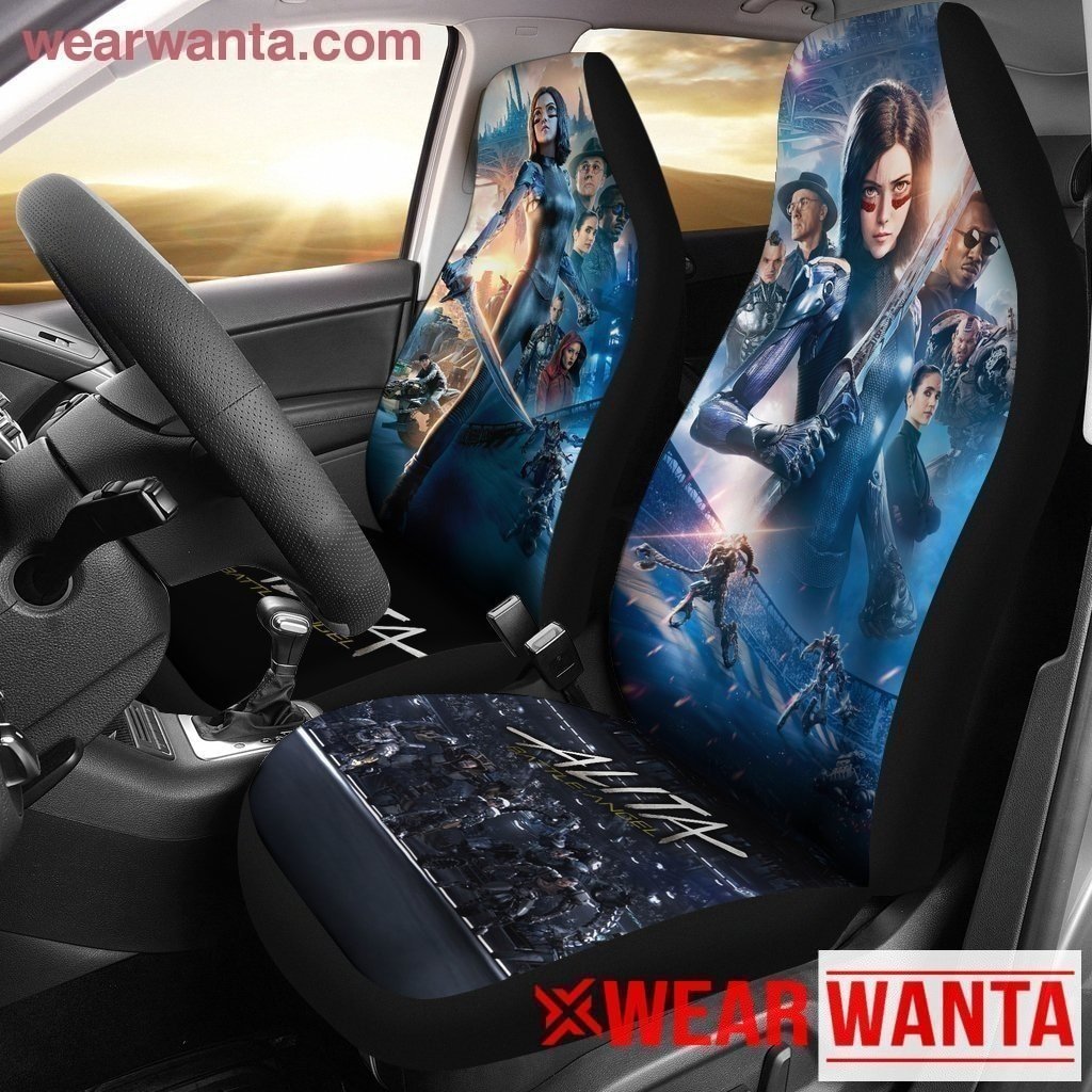 Alita Battle Angel Full Character Car Seat Covers LT03-Gear Wanta