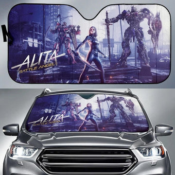 Alita Mashup Transformer Car Sun Shade-Gear Wanta