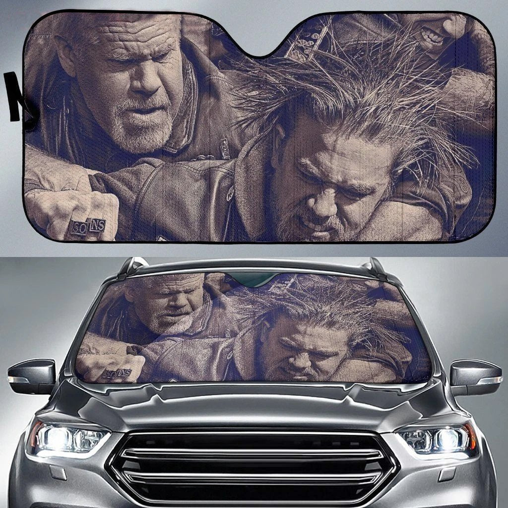 All Fight Sons Of Anarchy Car Sun Shade-Gear Wanta