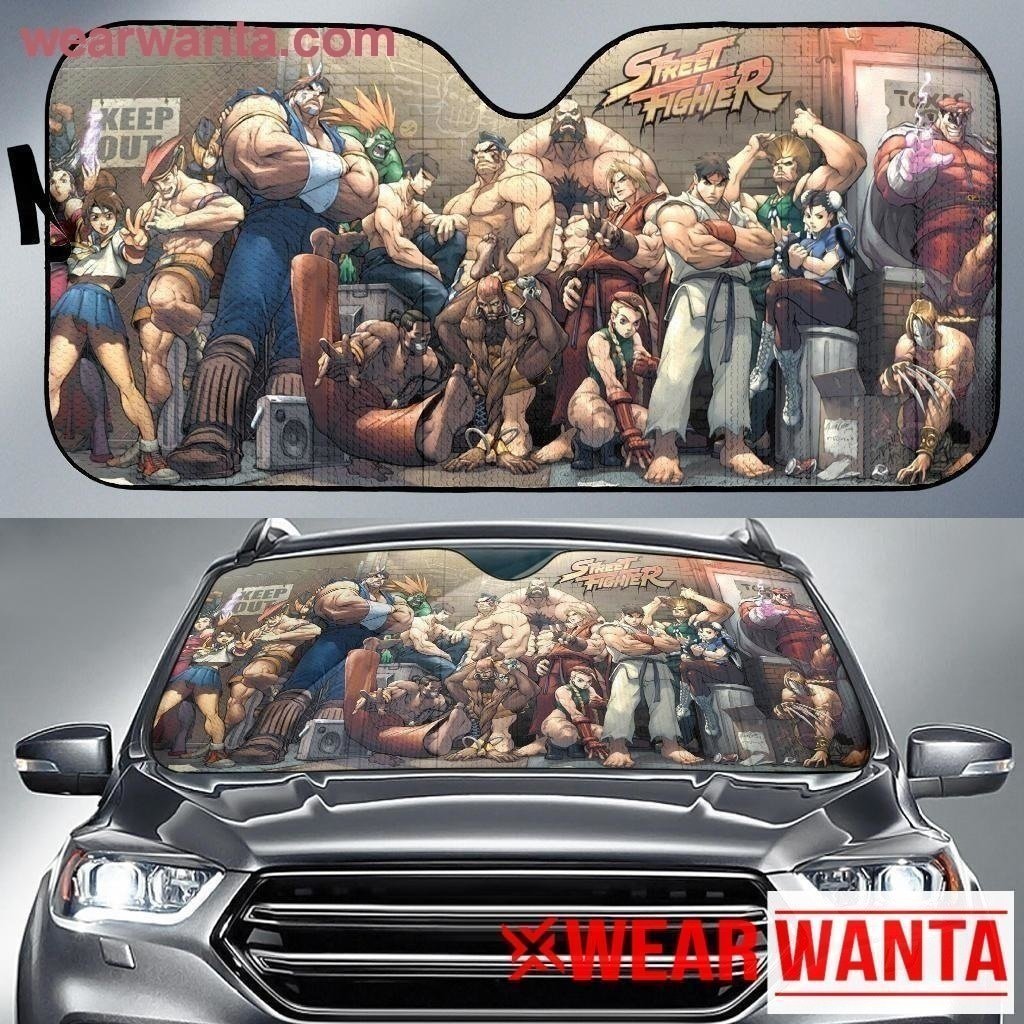 All Fighter Street Fighter Car Sun shade For-Gear Wanta