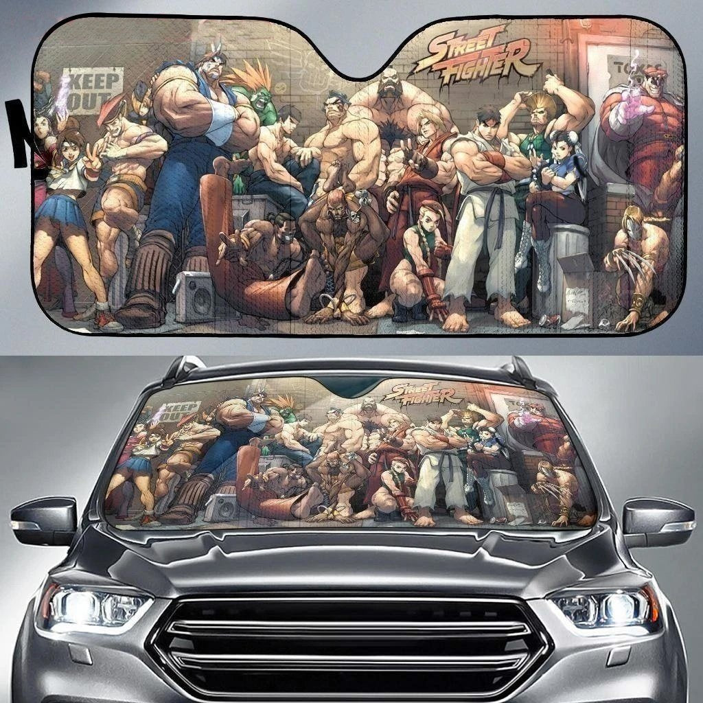 All Fighter Street Fighter Car Sun shade For-Gear Wanta