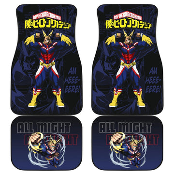 All Might My Hero Academia Car Floor Mats Manga Mixed Anime-Gear Wanta