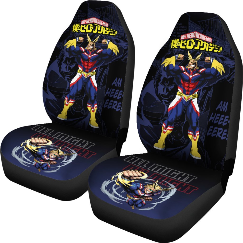 All Might My Hero Academia Car Seat Covers Anime Mixed Manga-Gear Wanta