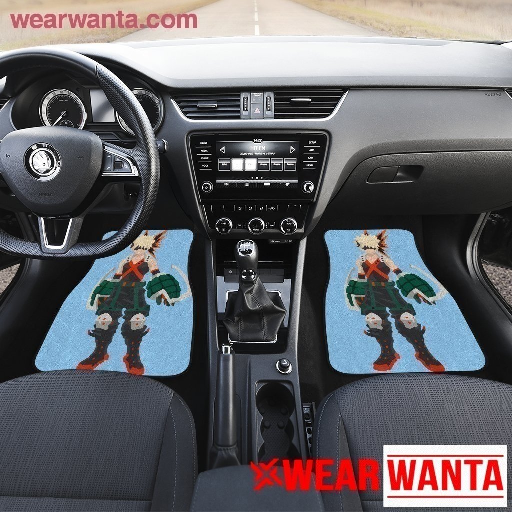 All Mighty Hero My Hero Academia Car Floor Mats 2 MN05-Gear Wanta