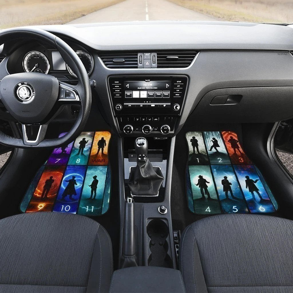 All Number Doctor Who Car Floor Mats-Gear Wanta