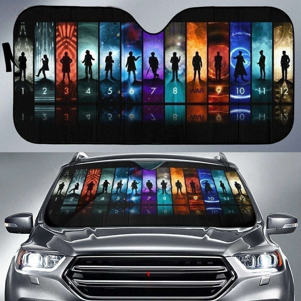 All Number Doctor Who Car Sun Shade-Gear Wanta