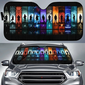 All Number Doctor Who Car Sun Shade-Gear Wanta