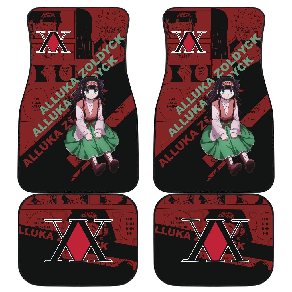 Alluka Zoldyck Characters Hunter X Hunter Car Floor Mats Anime Gift-Gear Wanta