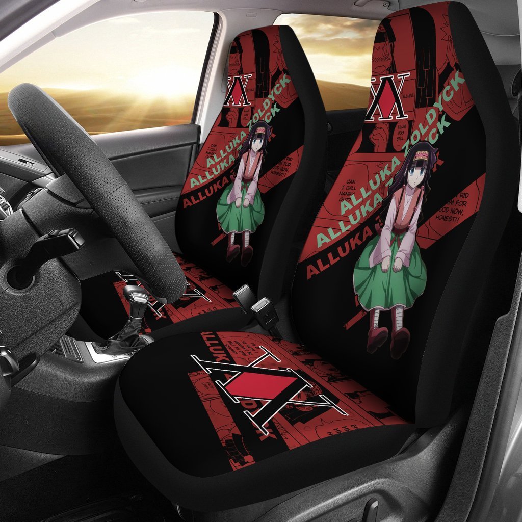 Alluka Zoldyck Characters Hunter X Hunter Car Seat Covers Anime Gift-Gear Wanta