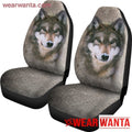 Alpha Wolf Car Seat Covers Custom Car Decoration Accessories-Gear Wanta