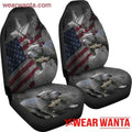 Amazing American Flag Pit Bull Car Seat Covers-Gear Wanta
