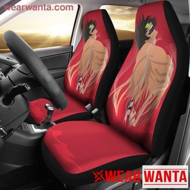 Amazing Attack On Titan Anime Car Seat Covers LT03-Gear Wanta