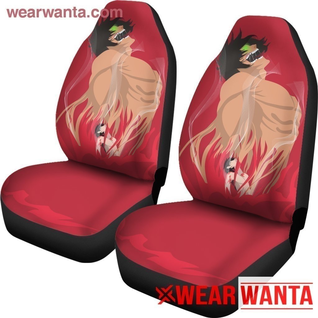 Amazing Attack On Titan Anime Car Seat Covers LT03-Gear Wanta