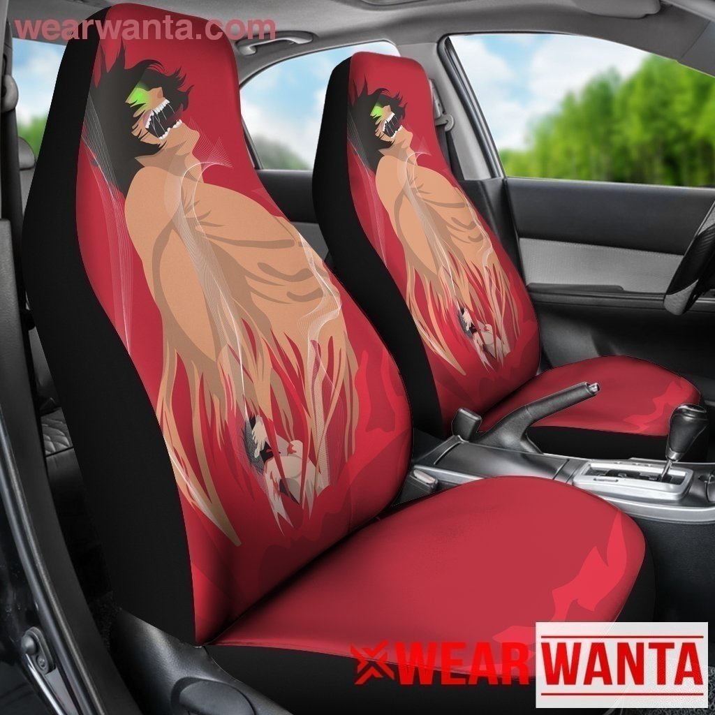 Amazing Attack On Titan Anime Car Seat Covers LT03-Gear Wanta