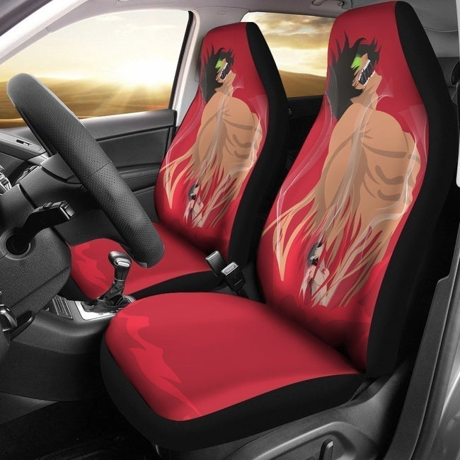 Amazing Attack On Titan Anime Car Seat Covers LT03-Gear Wanta