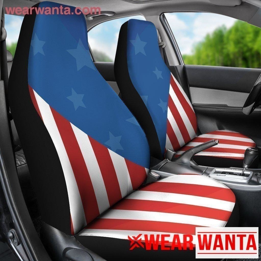 American Flag Car Seat Covers Custom Car Decoration-Gear Wanta