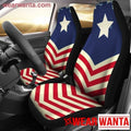 American Flag Car Seat Covers Custom Patriotic Car Decoration-Gear Wanta