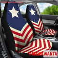 American Flag Car Seat Covers Custom Patriotic Car Decoration-Gear Wanta