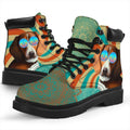 American Foxhound Dog Boots Shoes Funny Hippie Style-Gear Wanta