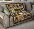 American Foxhound Dog Quilt Blanket Amazing-Gear Wanta