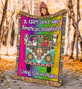 American Shepherd Hippie Van Fleece Blanket-Gear Wanta
