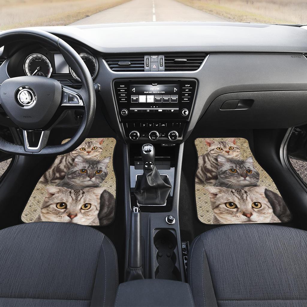 American Shorthair Cat Car Floor Mats For Cat Lover-Gear Wanta