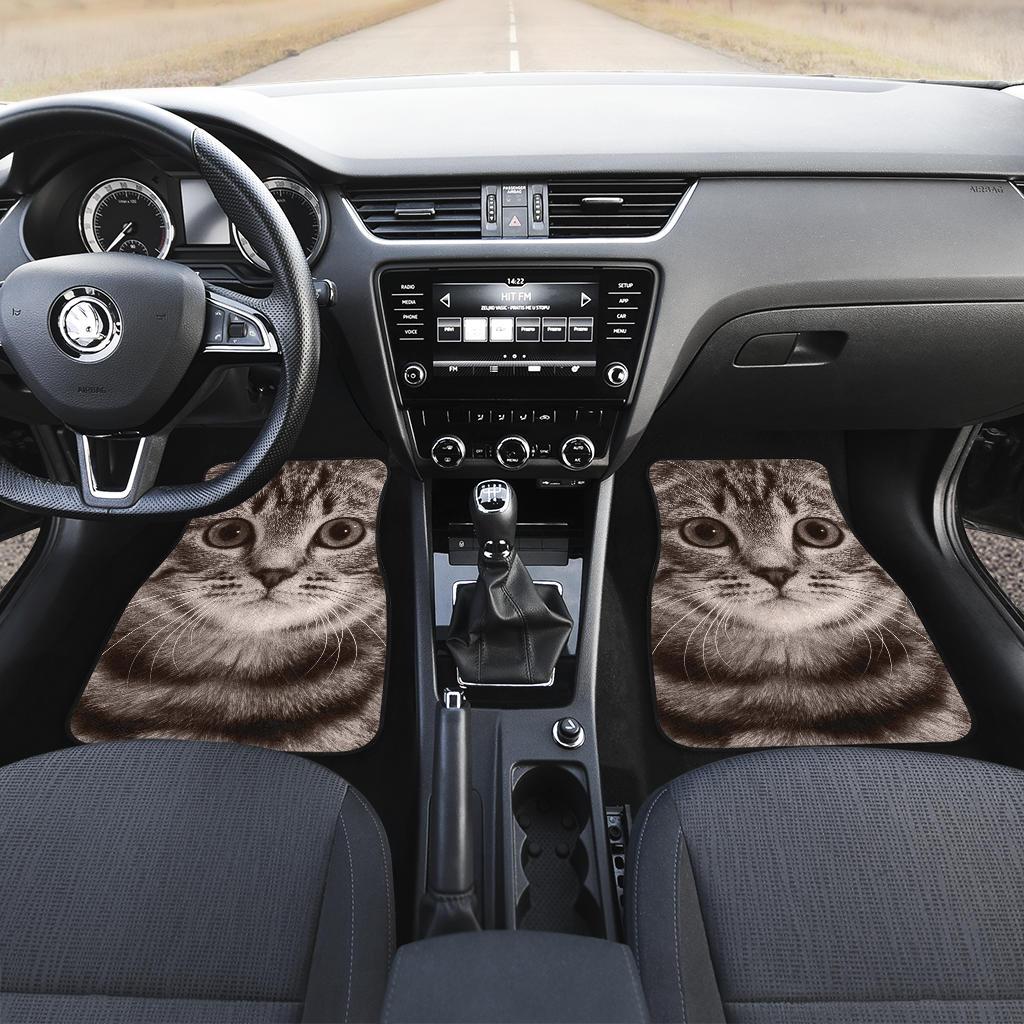 American Shorthair Cat Car Floor Mats Funny Cat Face-Gear Wanta