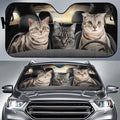 American Shorthair Cat Car Sun Shade Car Sun Visor-Gear Wanta