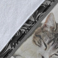 American Shorthair Cat Fleece Blanket For Cat Lover-Gear Wanta