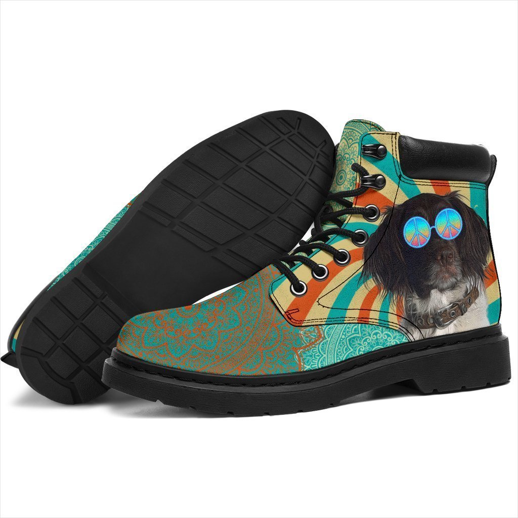American Water Spaniel Dog Boots Shoes Hippie Style-Gear Wanta
