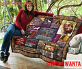 American Water Spaniel Mom Blanket Funny Gift For Dog Lover-Gear Wanta