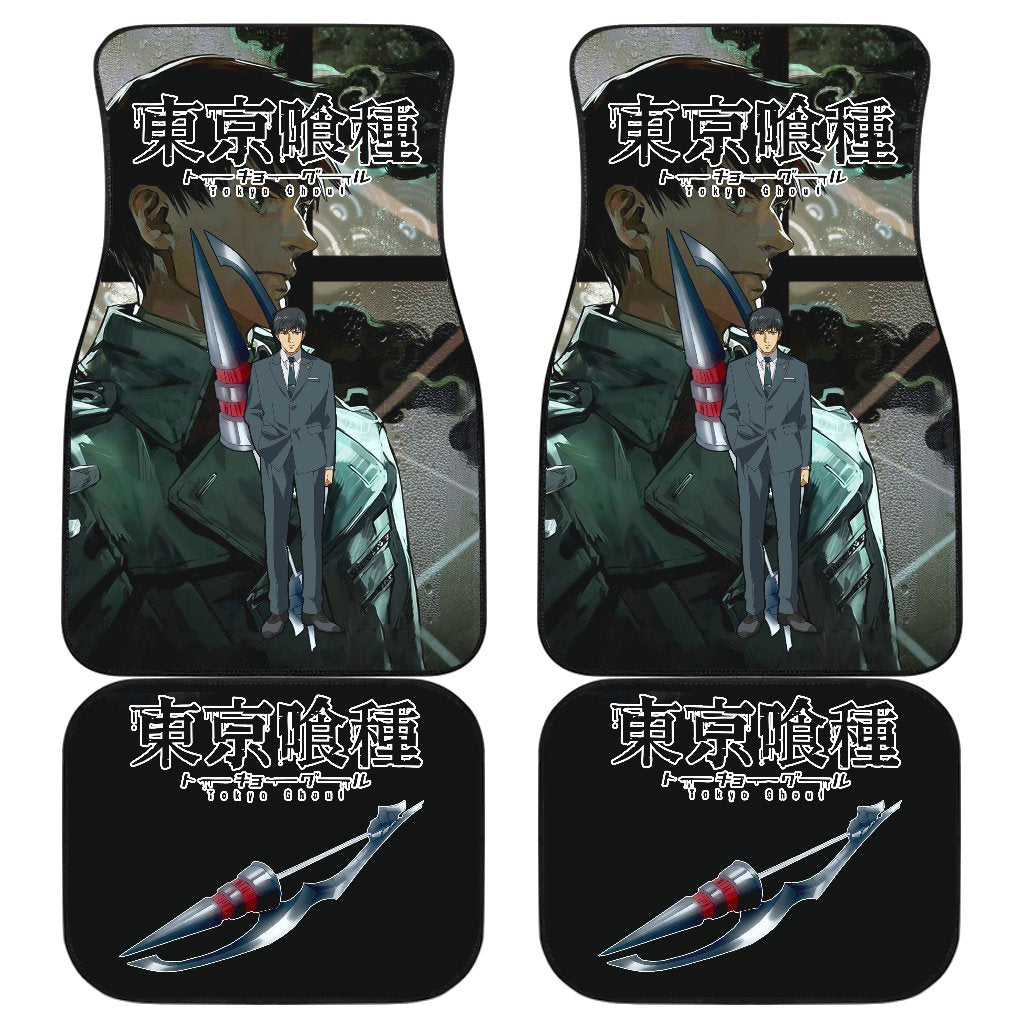 Amon Koutarou Tokyo Ghoul Car Floor Mats Manga Mixed Anime-Gear Wanta