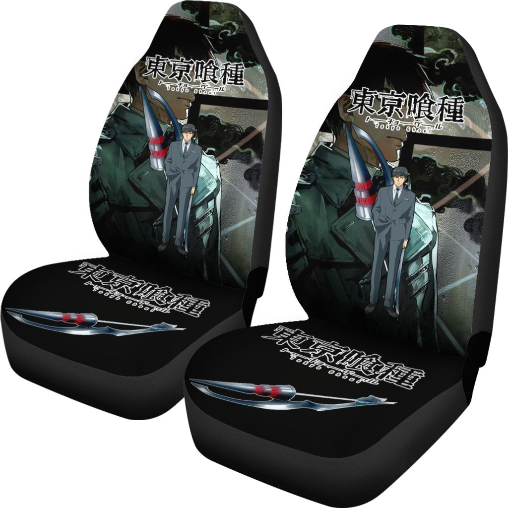 Amon Koutarou Tokyo Ghoul Car Seat Covers Anime Mixed Manga-Gear Wanta