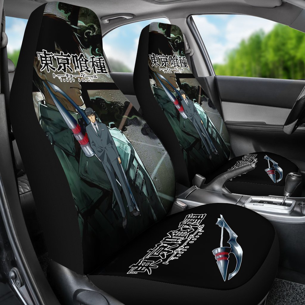 Amon Koutarou Tokyo Ghoul Car Seat Covers Anime Mixed Manga-Gear Wanta