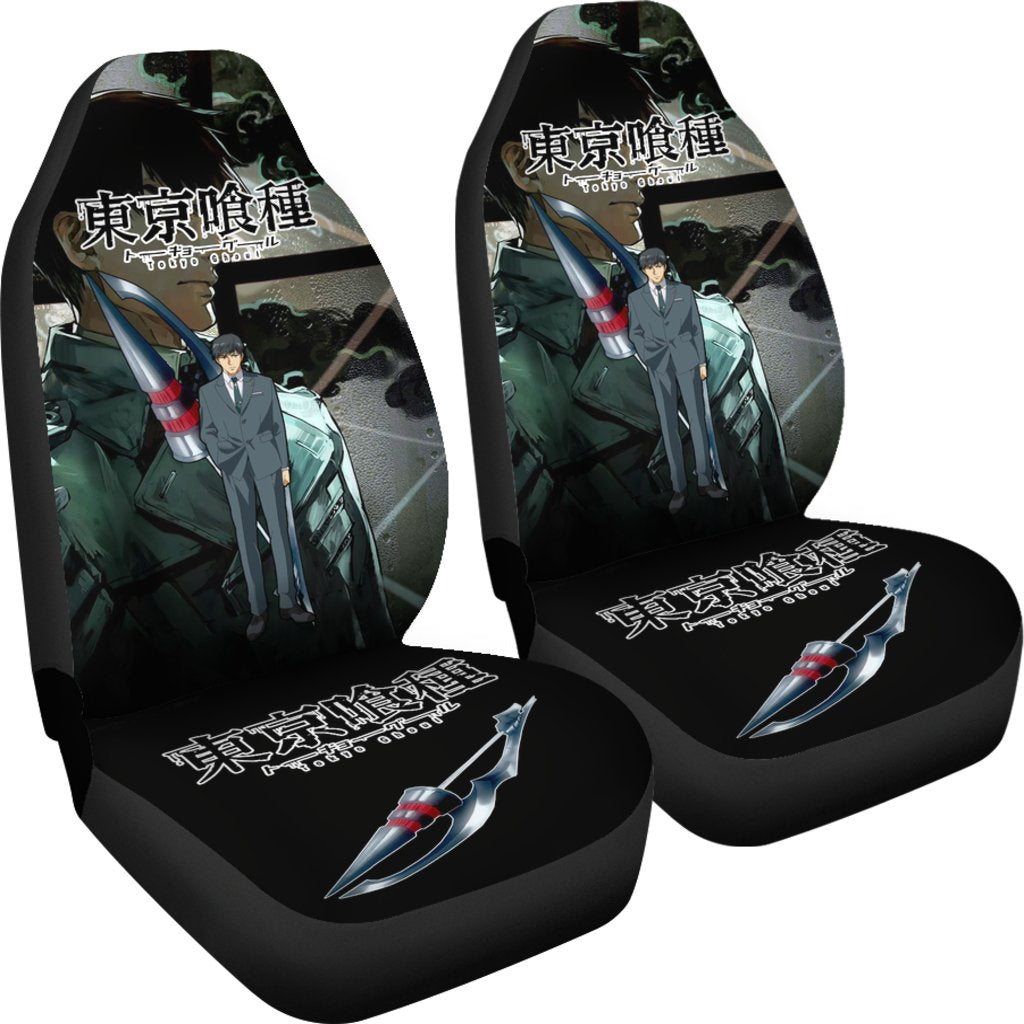 Amon Koutarou Tokyo Ghoul Car Seat Covers Anime Mixed Manga-Gear Wanta