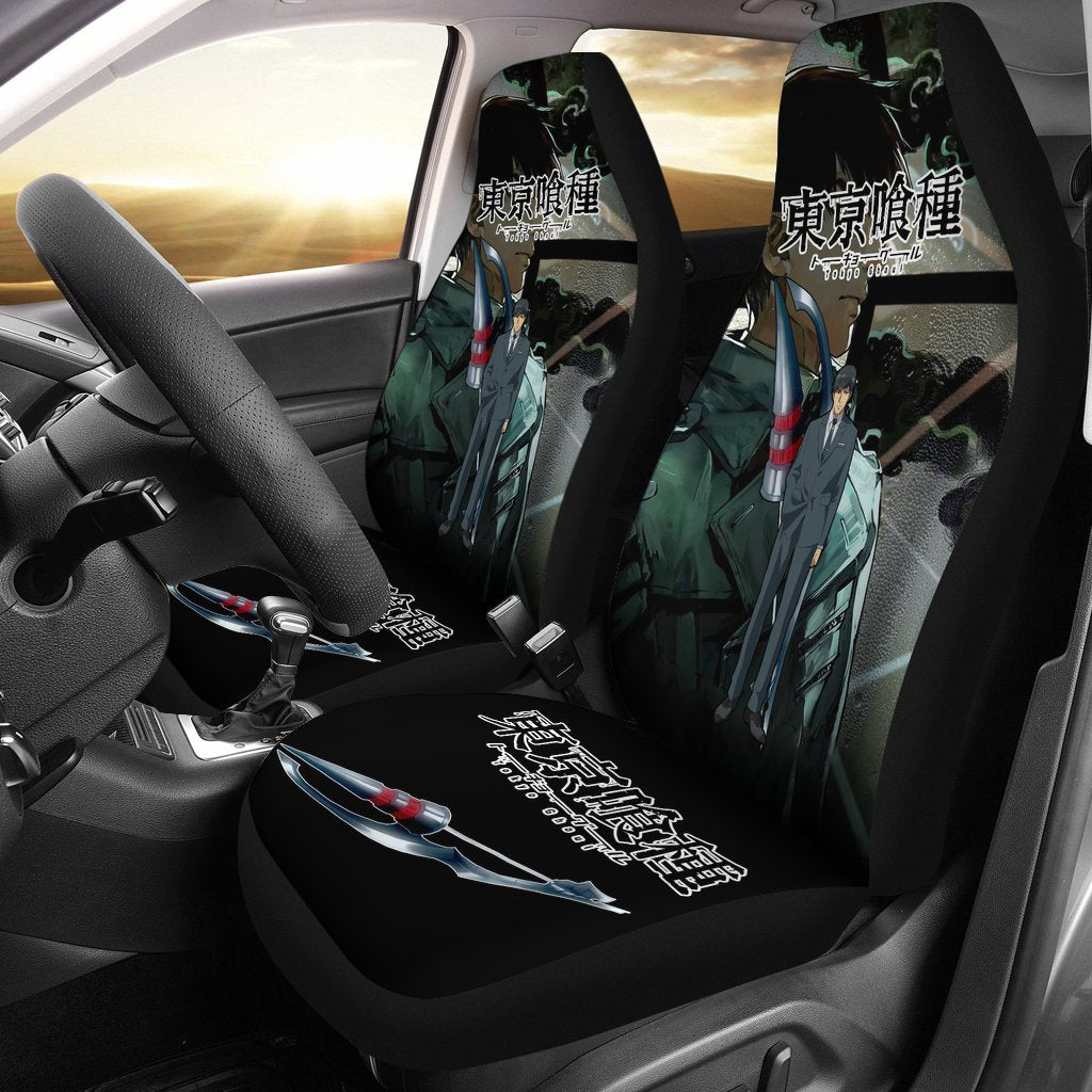 Amon Koutarou Tokyo Ghoul Car Seat Covers Anime Mixed Manga-Gear Wanta