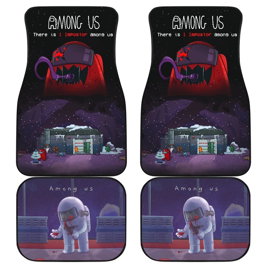 Among Us Game Car Floor Mats Cool-Gear Wanta