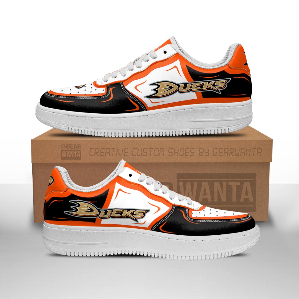 Anaheim Ducks Air Sneakers Custom NAF Shoes For Fan-Gear Wanta