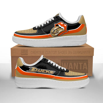 Anaheim Ducks Sneakers Custom Force Shoes Sexy Lips For Fans-Gear Wanta