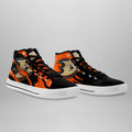 Anaheim Ducks High Top Shoes Custom For Fans-Gear Wanta