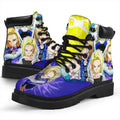 Android 18 Dragon Ball Boots Shoes Anime Custom Idea TT20-Gear Wanta