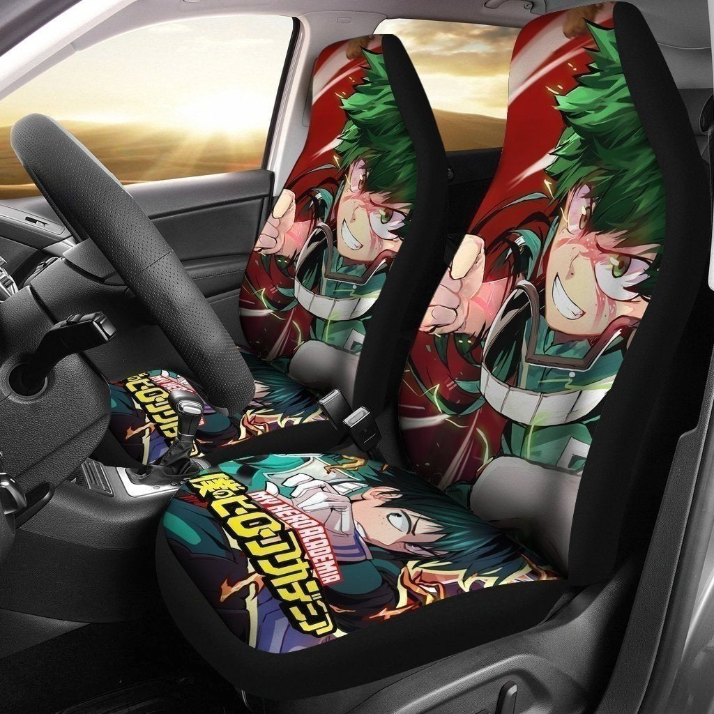Anger Izuku Midoriya My Hero Academia Car Seat Covers MN04-Gear Wanta