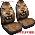 Angry Lion Face Car Seat Covers LT03-Gear Wanta