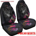 Angry Wolf Car Seat Covers Custom Car Decoration Accessories-Gear Wanta