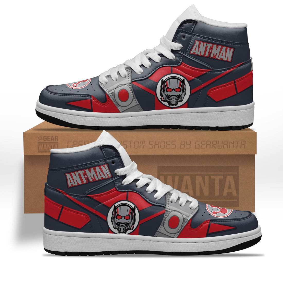 Ant Man Shoes Custom Super Heroes Sneakers-Gear Wanta